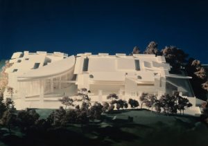 黒川紀章設計 和歌山県立近代美術館・博物館　模型写真