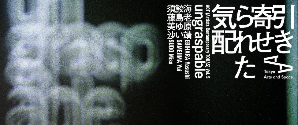 ACT (Artists Contemporary TOKAS) Vol. 5「引き寄せられた気配」@ トーキョーアーツアンドスペース本郷
