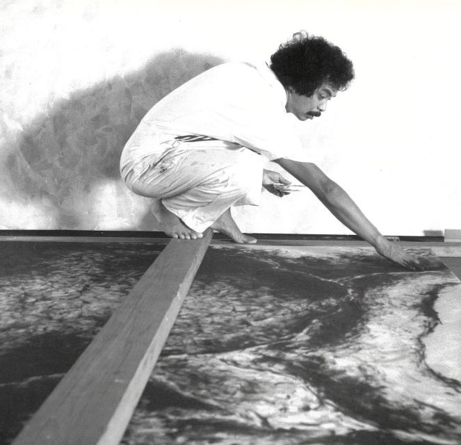 吉田克朗 版画「work