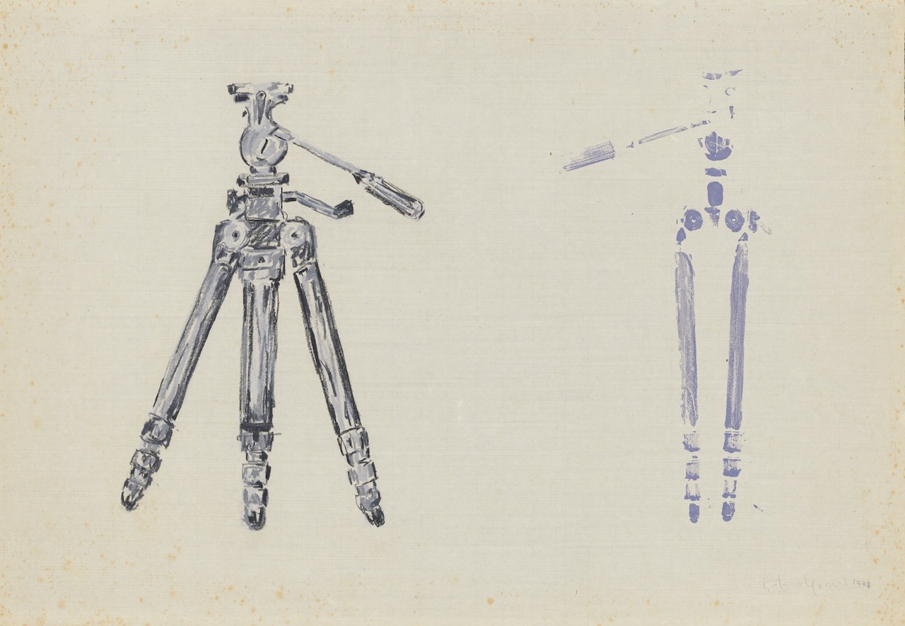吉田克朗 版画「work