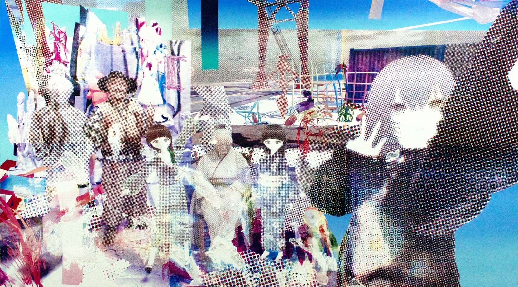 若手アーティスト支援プログラムVoyage2026　松田ハル展 「あんせすた～～～ず!!! Ancestors of a Virtual Town」@ 塩竈市杉村惇美術館