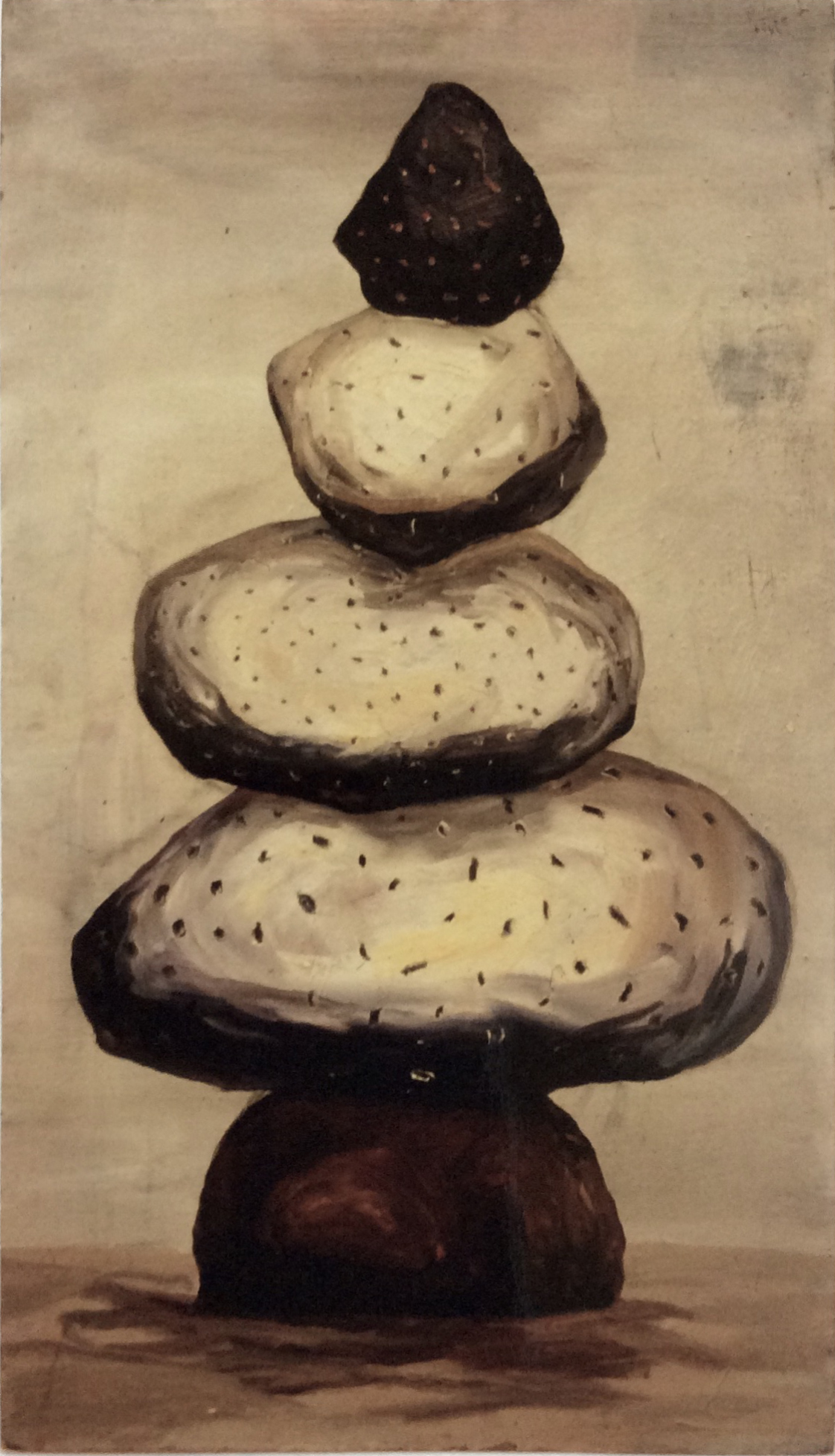 長谷川繁《　　》1990年　作家蔵：Copyright the artist