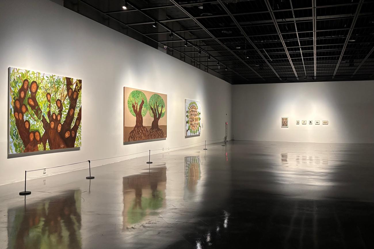 カマラ・イブラヒム・イシャグ、展示風景「釜山ビエンナーレ2026」釜山現代美術館、釜山、2026年