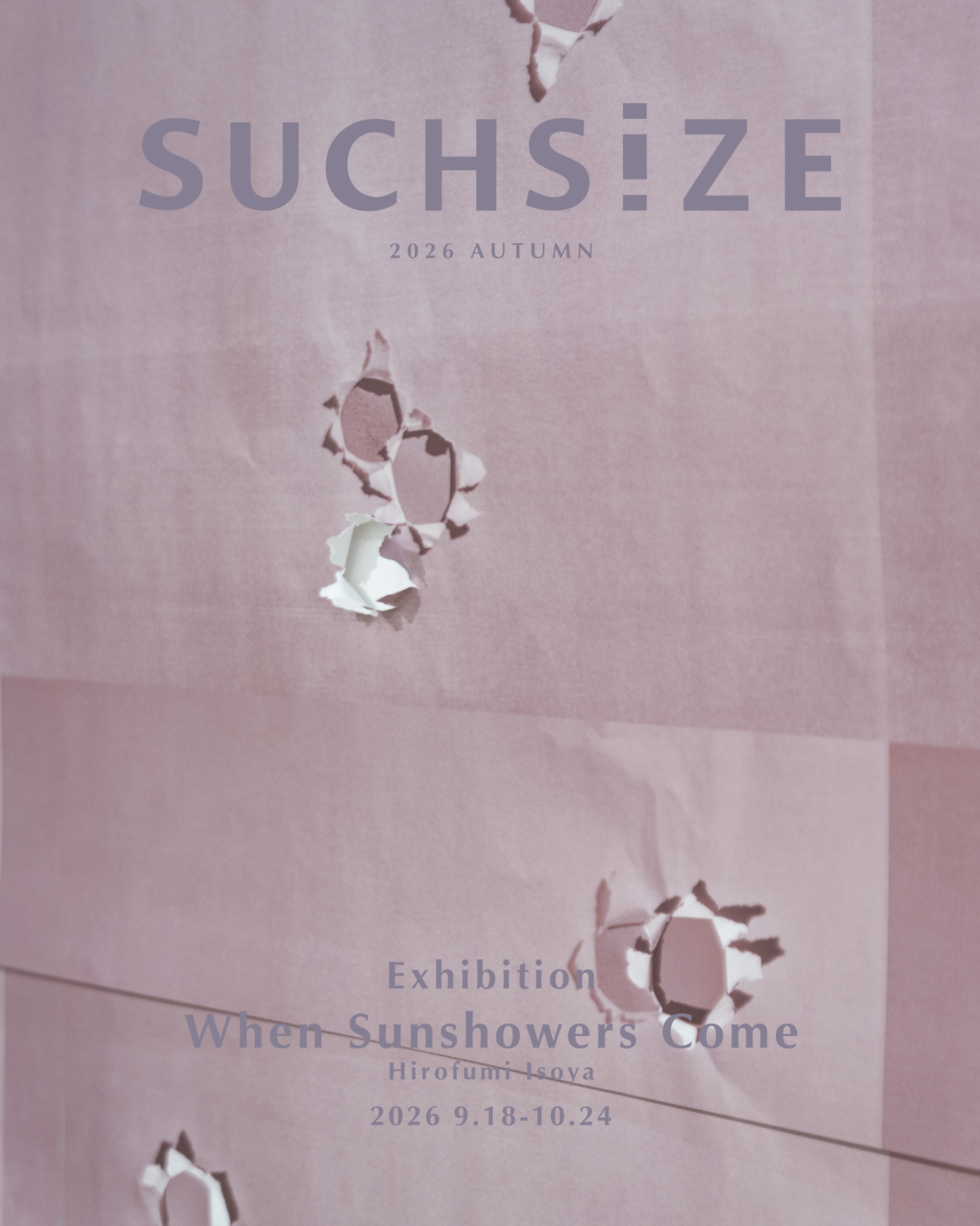 《天気雨のとき When Sunshowers Come》 @ SUCHSIZE