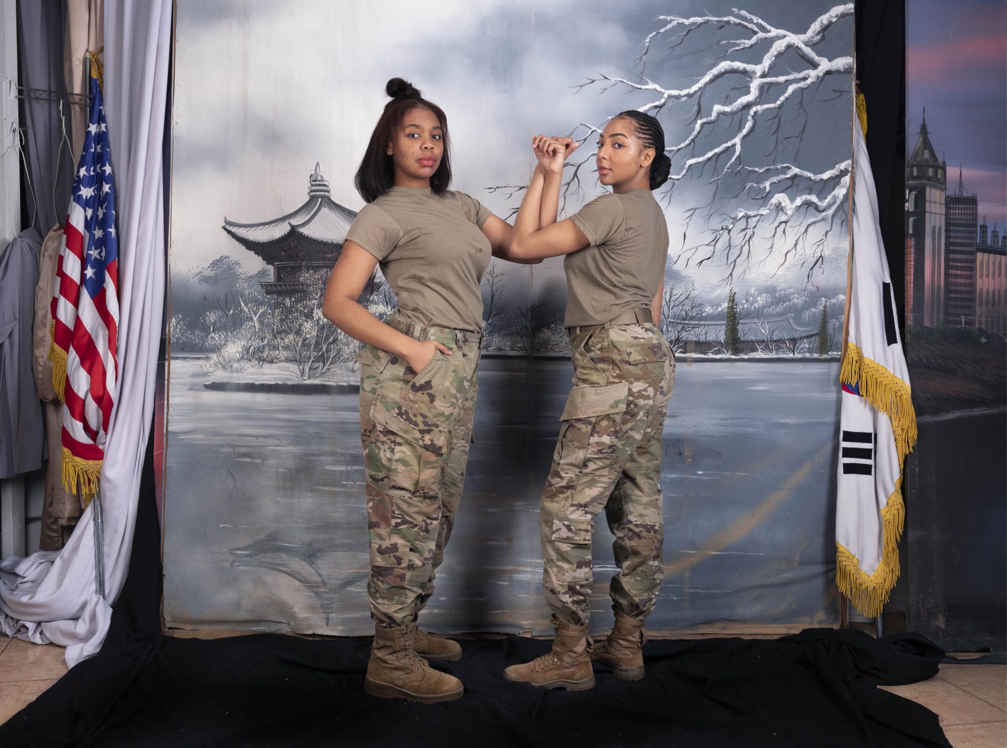 AfroAsia Collective, Dehne and Aliyah, TDC, 2021, Inkjet print, 55×75cm © AfroAsia Collective
