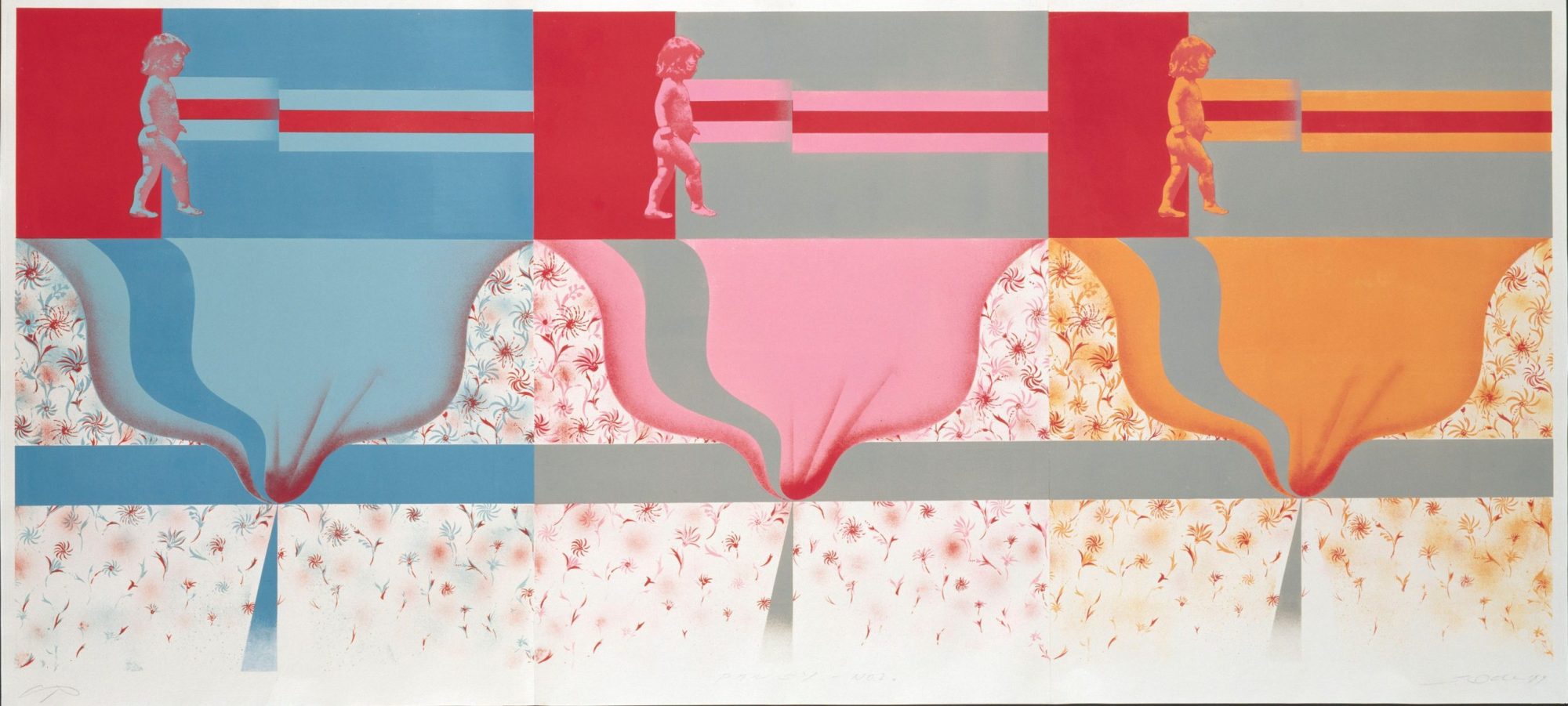 井田照一《Pansy – No.3》1969年　豊田市美術館蔵