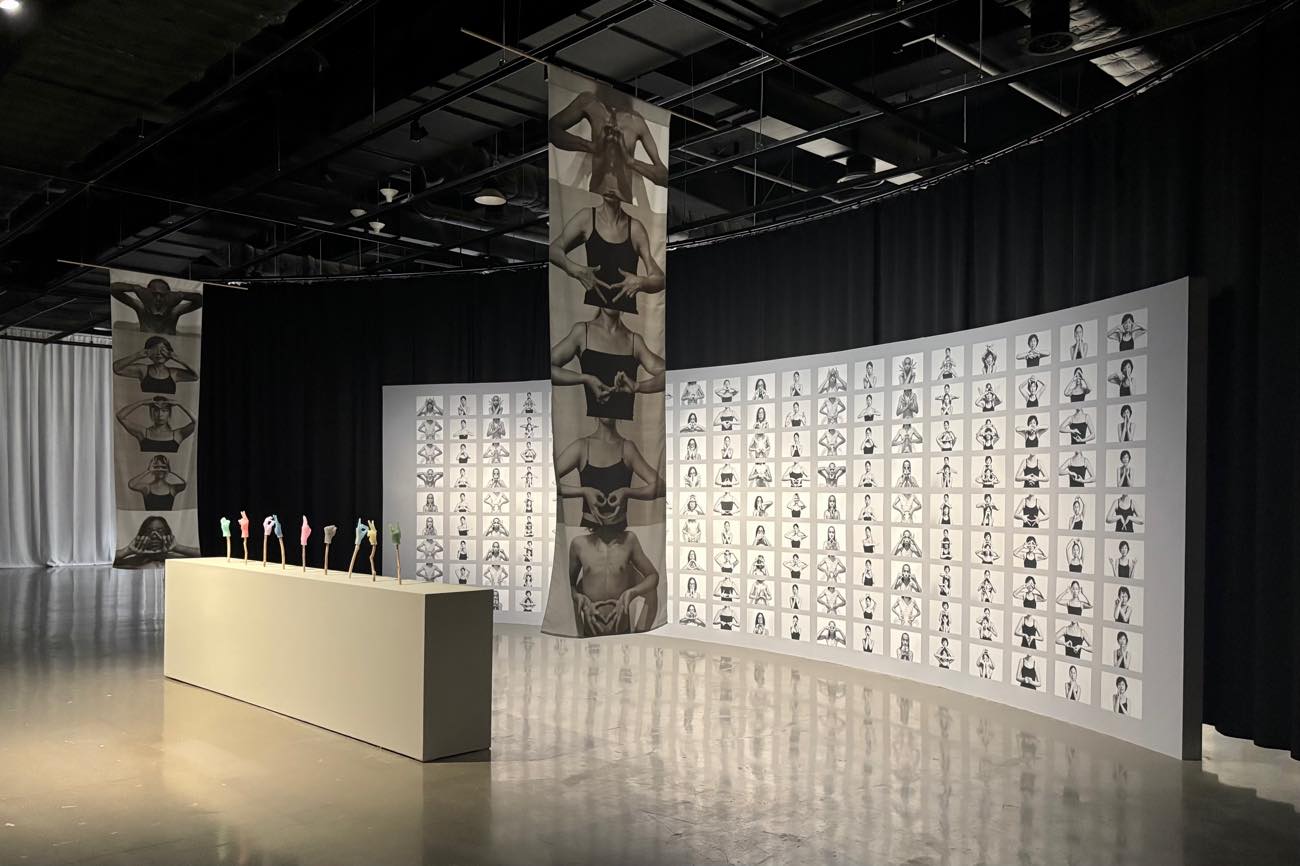 モエ・サット《Body, Face and Fingers》2026年