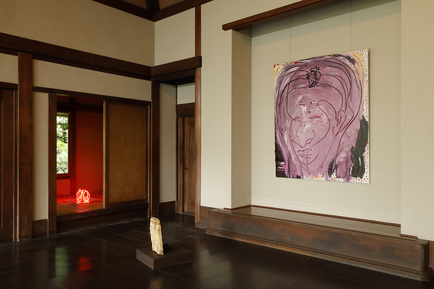 高橋龍太郎コレクション連携企画　川端龍子プラスワン（前期）「川内理香子　LOVE, Wild Grape, Tiger, heart」 @ 大田区立龍子記念館